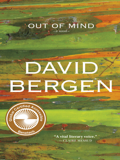 Title details for Out of Mind by David Bergen - Available